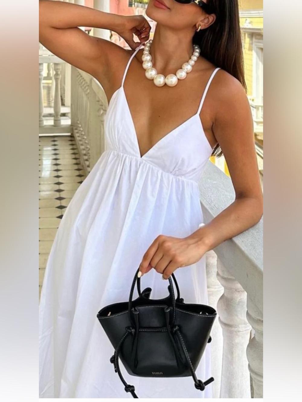 Coastal Cowgirl Open Back Long Dress
